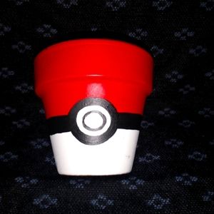 Pokeball  flower pot